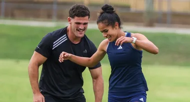 The cutest photos of Matildas star Mary Fowler and her NRL player boyfriend Nathan Cleary