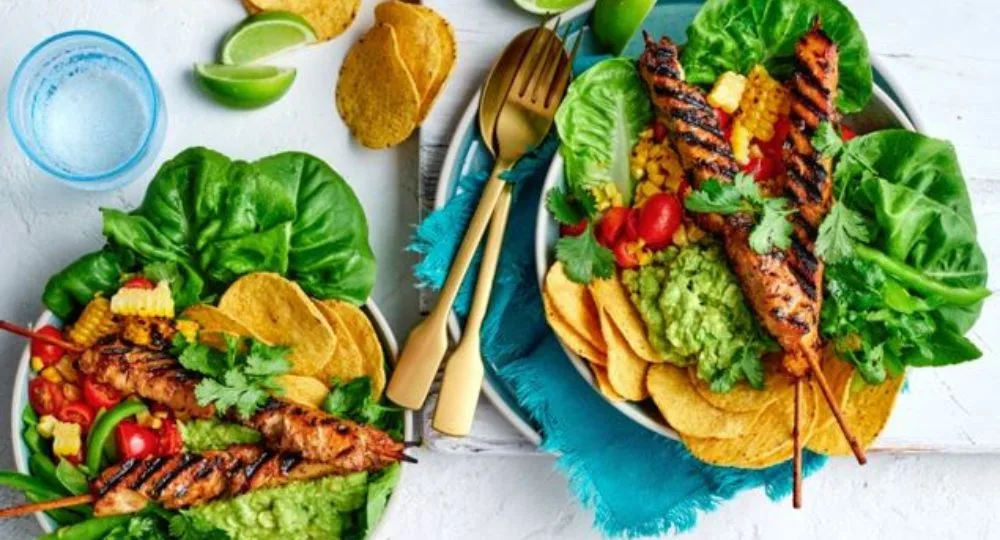 Smoky Chicken Salad Bowls Recipe | New Idea
