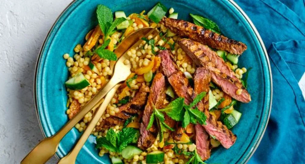 Moroccan Lamb and Couscous Salad Recipe | New Idea