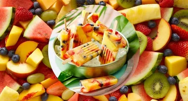 How to make Fruit Salad flavoured Ice Pops