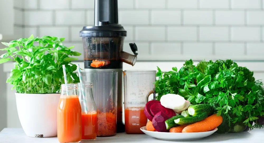 Cold press juicer