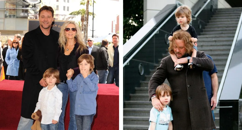 All about Russell Crowe's two sons New Idea