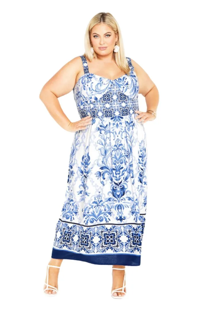 City Chic Willow Midi Dress