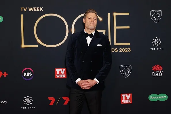 Dr Chris Brown in a tux