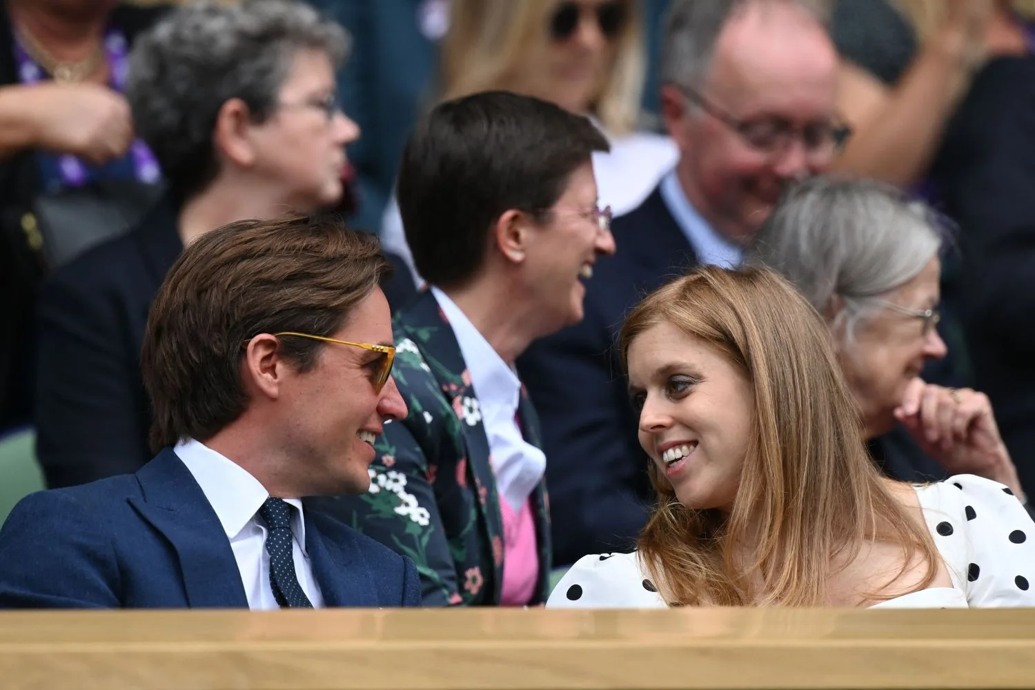 princess beatrice edoardo mapelli mozzi wimbledon 2021