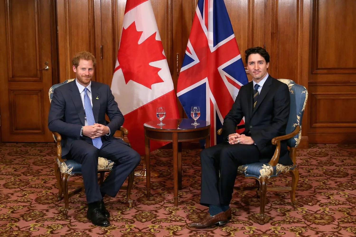 prince harry-justin-trudeau