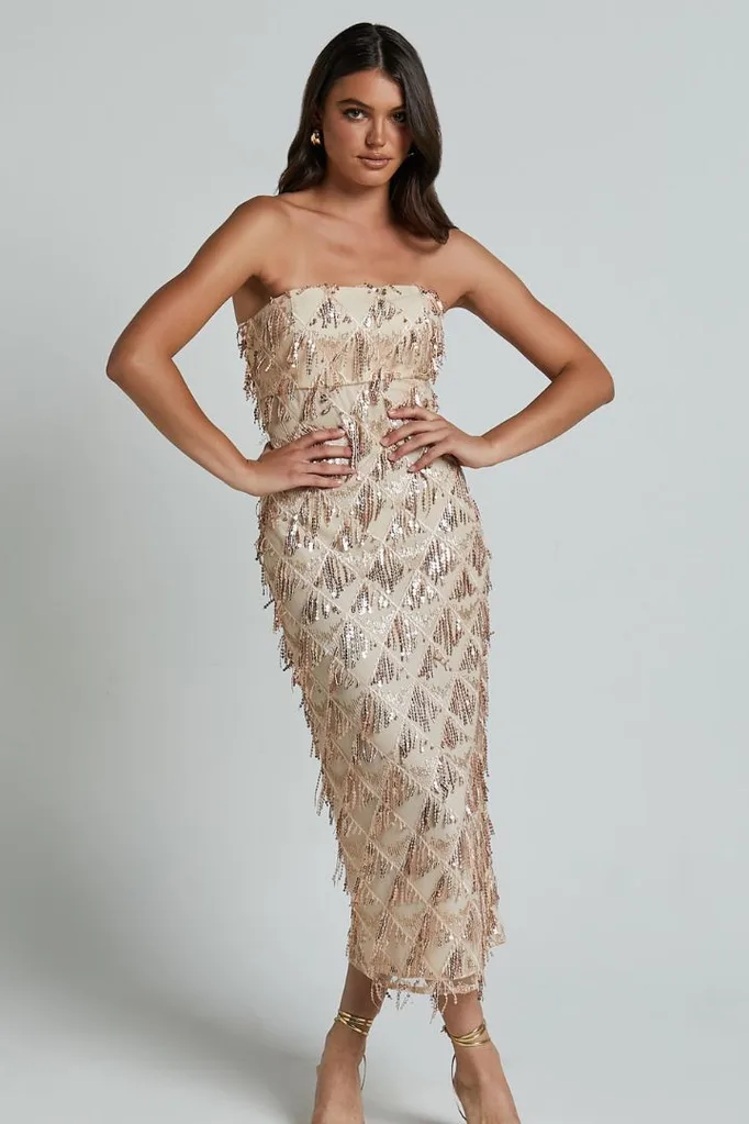 Variel midi dress showpo