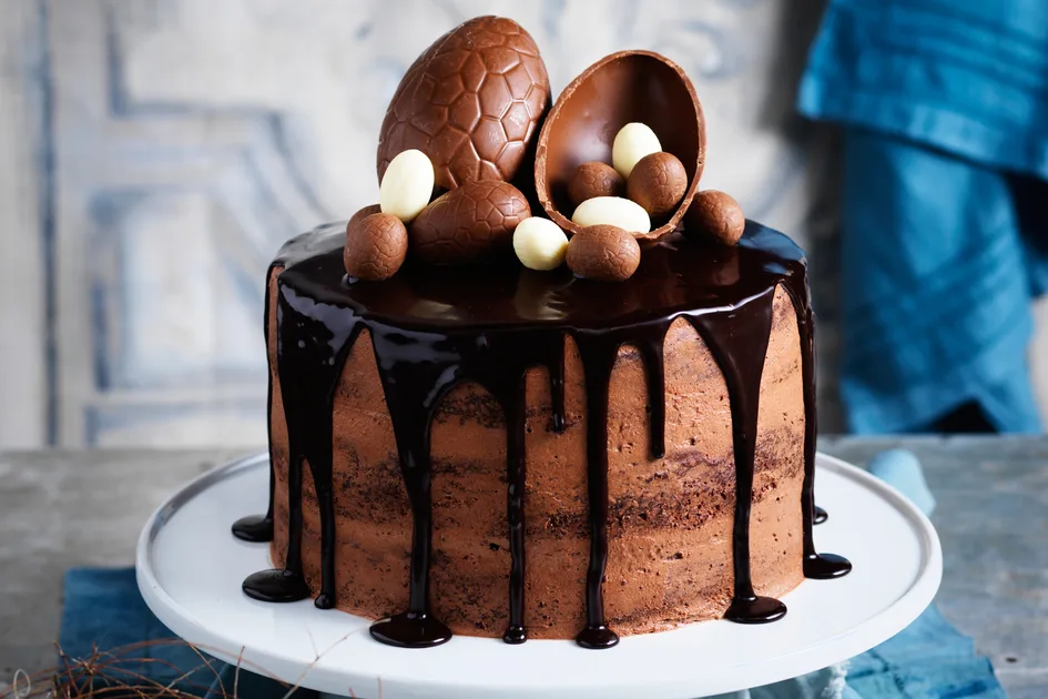 Semi-Naked Chocolate Easter Cake Recipe | New Idea