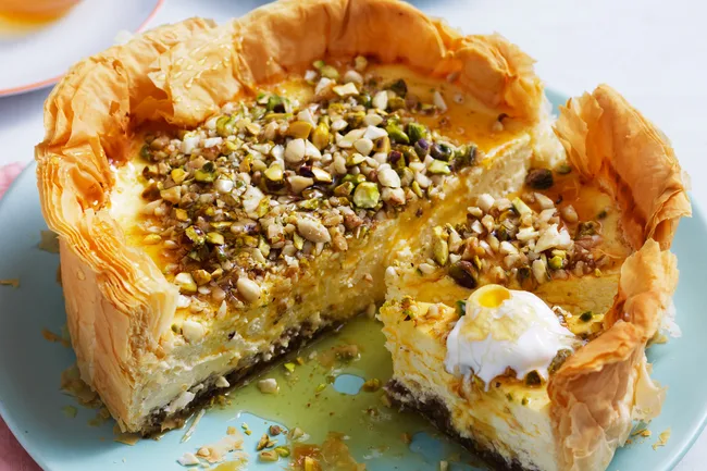 baklava-cheesecake