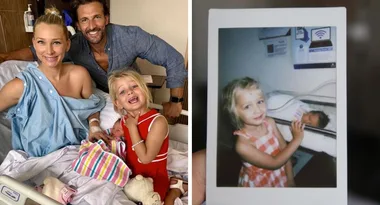 Tim Robards & Anna Heinrich reveal how daughter Elle is adjusting to being a big sister