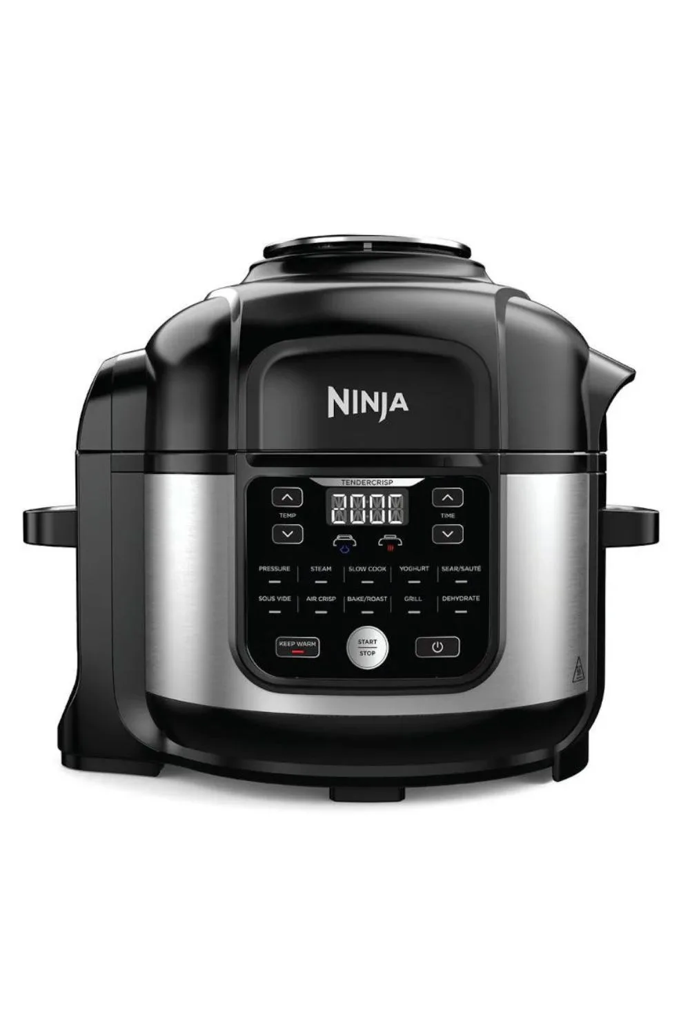 ninja foodi max 11-in-1 multi cooker in black and stainless steel