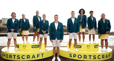 Your first look at the official Aussie uniforms for the Paris Olympic Games