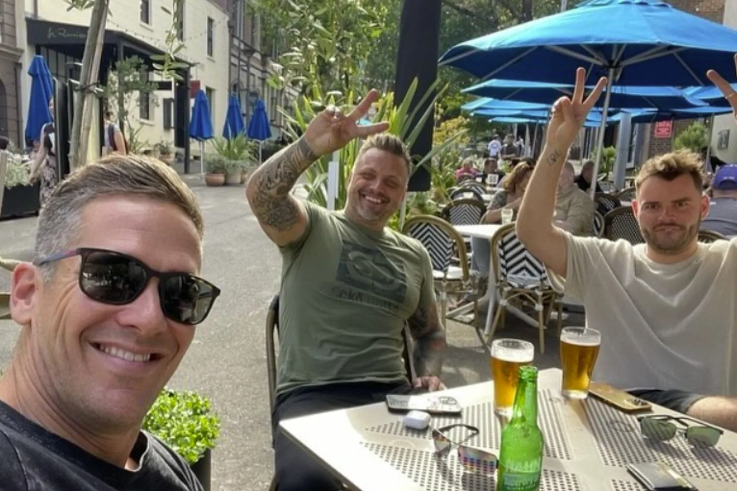 Jono, Timothy and Tristan are still friends from mafs 2024