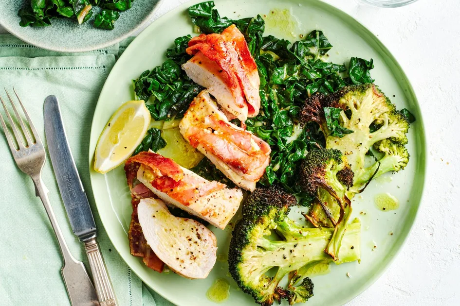 Mustard Chicken with Broccoli and Silverbeet Recipe | New Idea