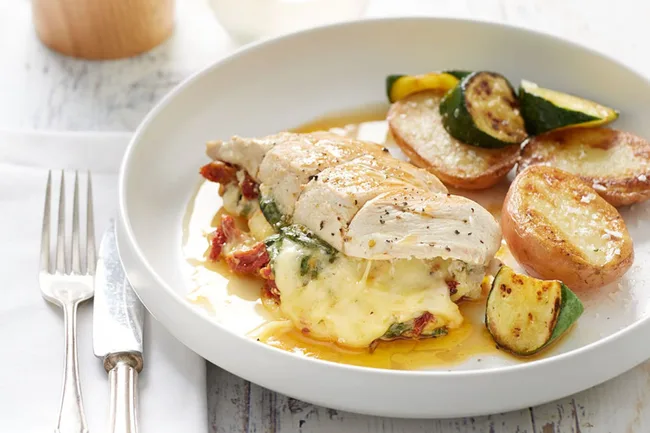 caprese-stuffed-chicken