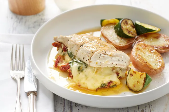 caprese-stuffed-chicken