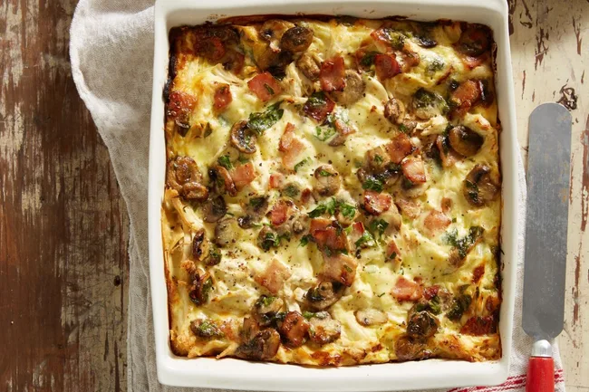 chicken-mushroom-bacon-lasagne