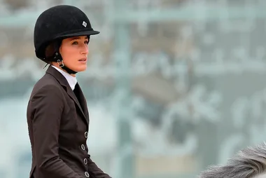 Bruce Springsteen’s daughter is a champion show jumper
