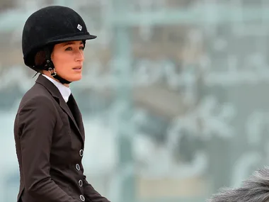 Bruce Springsteen’s daughter is a champion show jumper