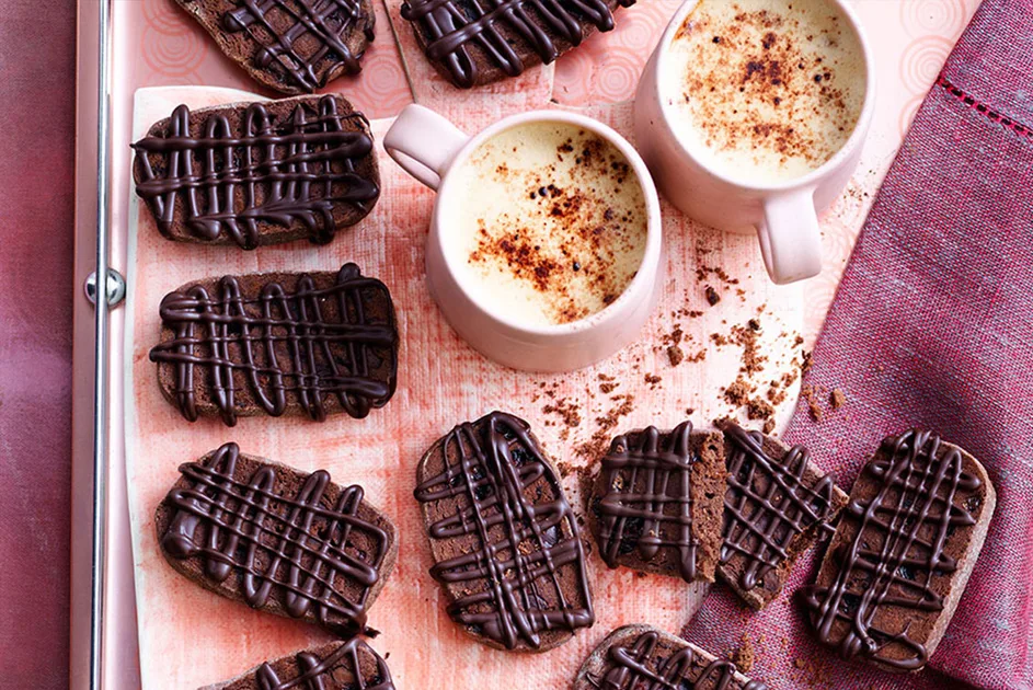 Chocolate, Rum and Raisin Cookies Recipe | New Idea