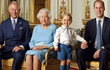Queen elizabeth prince george