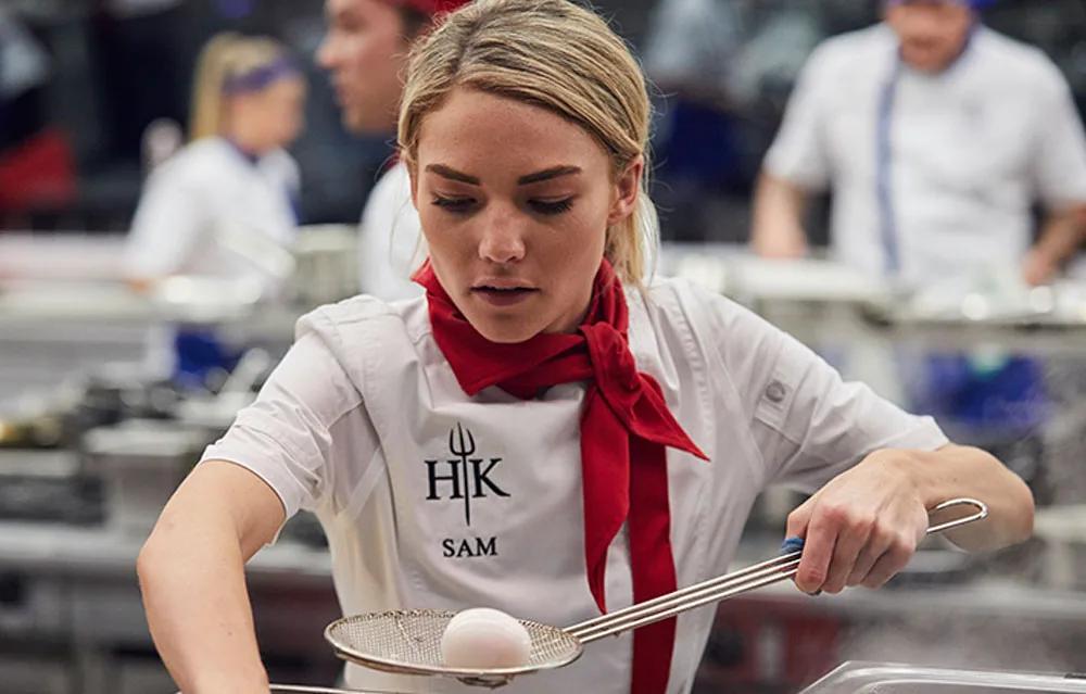 Sam Frost Hells Kitchen