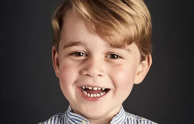 JUST IN: Kensington Palace releases adorable new pic of Prince George ahead of his 5th birthday