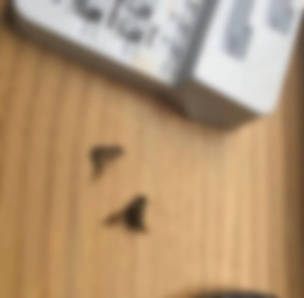 Blurred fly.