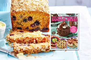 Mango, Blueberry and Coconut Bread