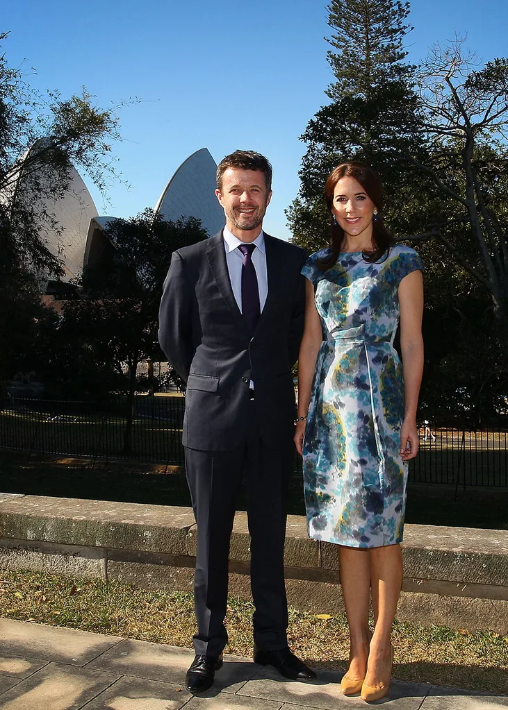 Queen Mary King Frederik in Australia before they ascended the Danish throne