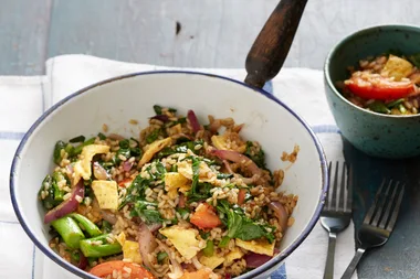 Thai-style Brown Fried Rice