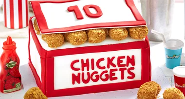 Chicken Nugget Box Cake