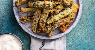 Crumbed Zucchini Fries