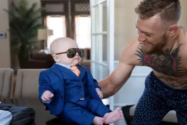 Never mind the fight, Conor McGregor’s baby is the cutest!