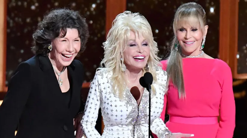 9 to 5 stars Lily Tomlin, Dolly Parton and Jane Fonda reunited after 37 years