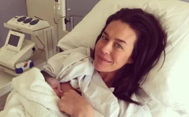 Megan Gale finally announces baby name a week after giving birth