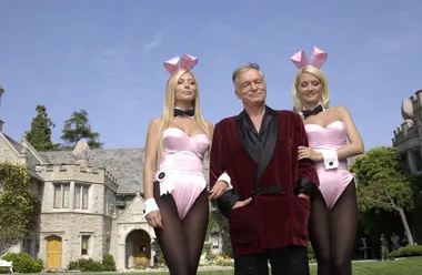 Disgraceful scenes at the Playboy mansion following Hugh Hefner’s death