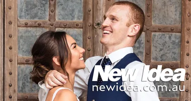 Exclusive wedding pics: Alex McKinnon stands for his bride