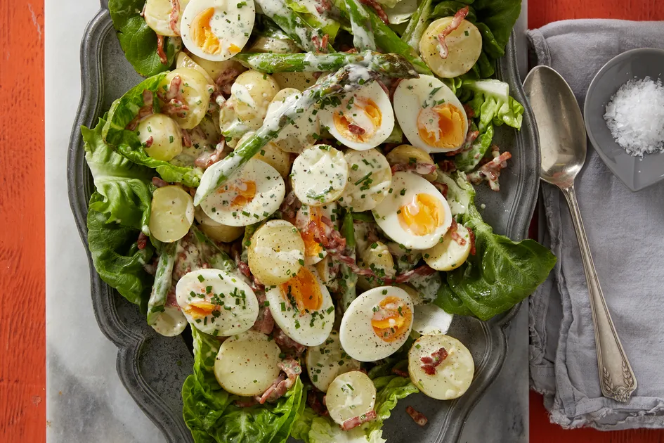 Bacon and egg salad Recipe | New Idea