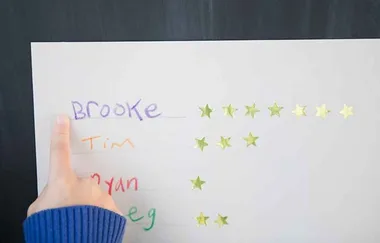 Why using a sticker charts is a bad idea