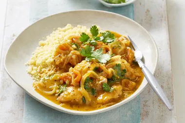 Apricot Chicken with Couscous