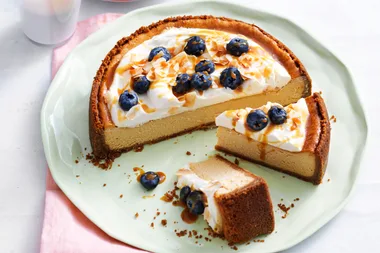 Coconut Caramel Cheesecake