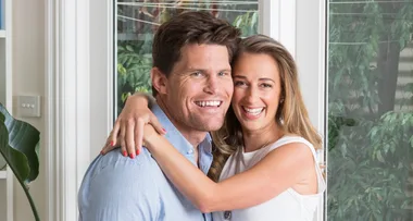 Survivors Samantha Gash and Mark Wales expecting their first child
