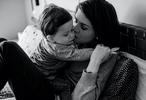 In her letter, the brave mum wrote about love