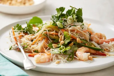 Vietnamese prawn noodle salad