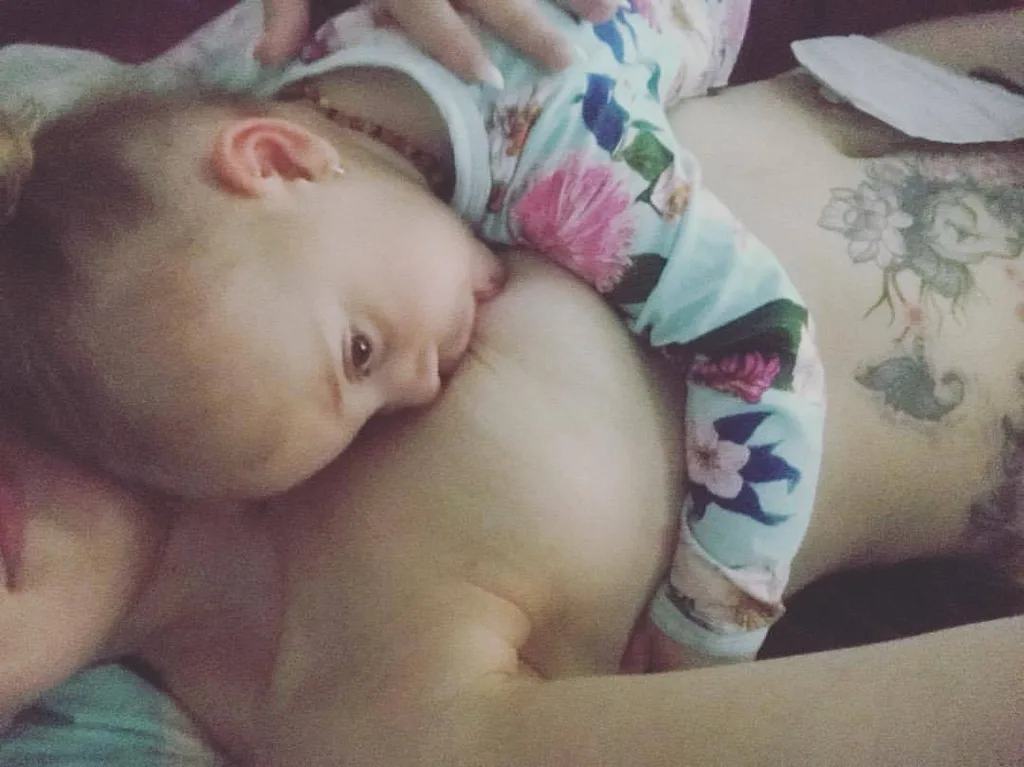 This was the image the mum shared on Facebook