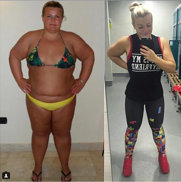 Carli Jay halved her weight naturally