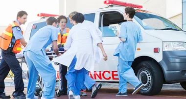 Paramedics shocked by rude note