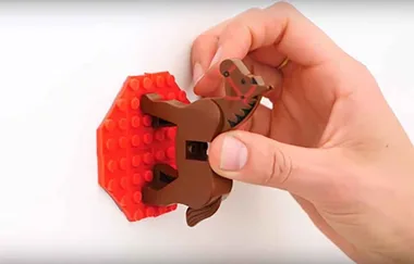 Nimuno Loops: Tape that lets you build Lego on any surface