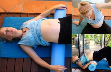 Yoga was my saviour while pregnant